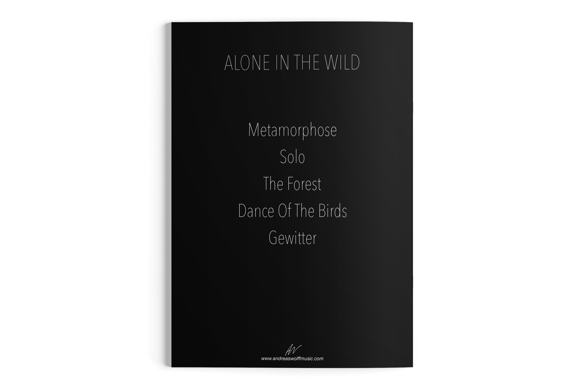 Alone In The Wild Book Back