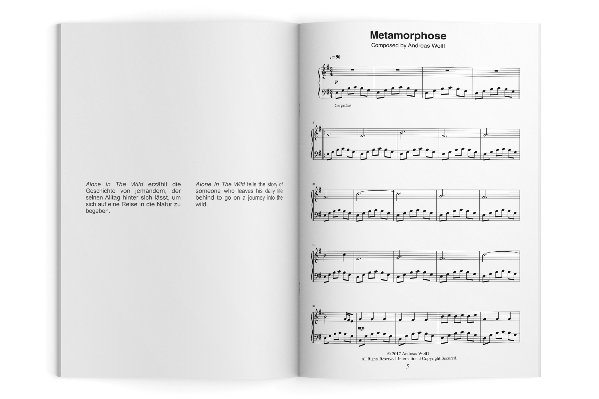 Alone In The Wild Book Inside