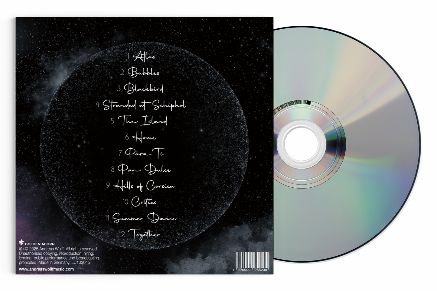 Inner Compass CD Back Cover