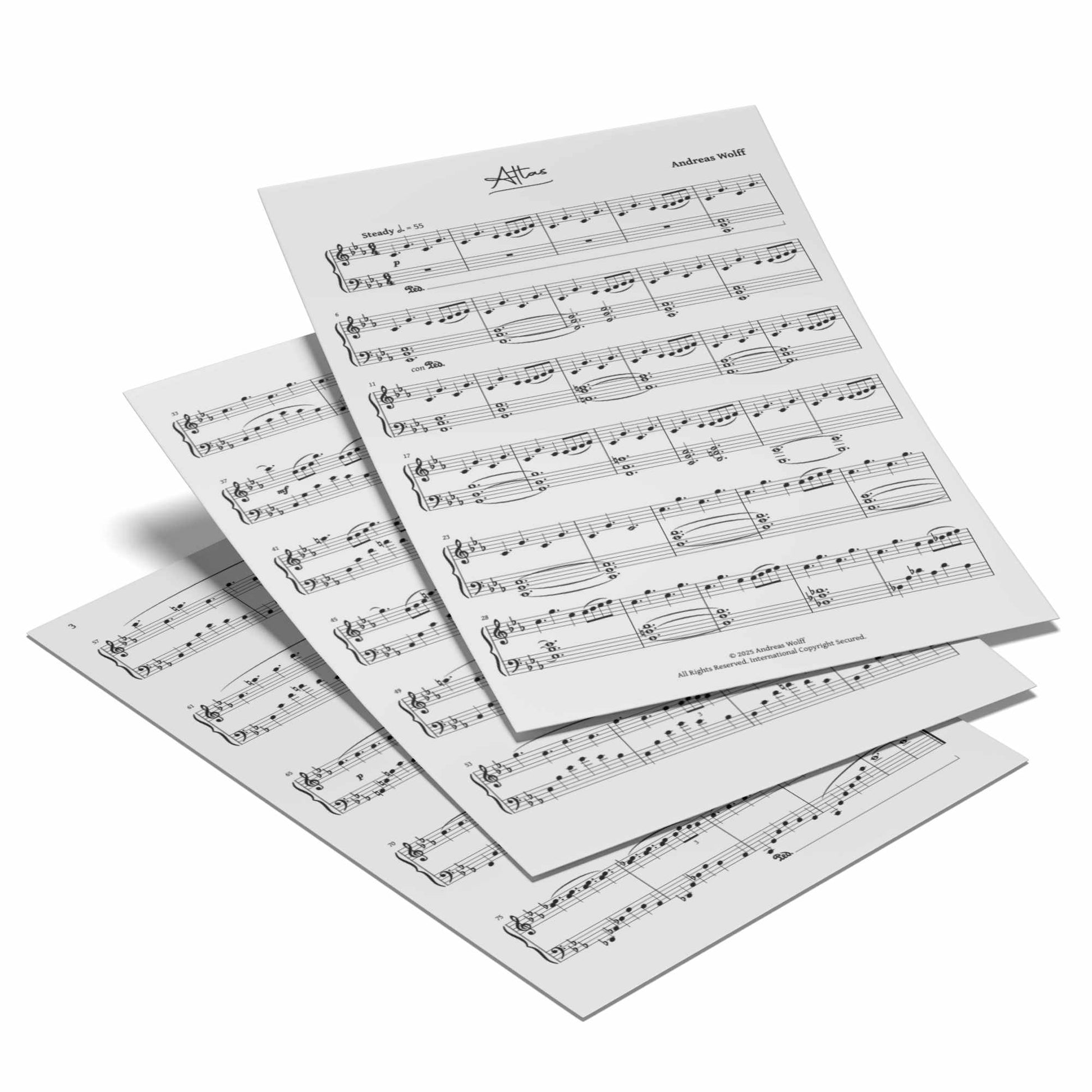 Atlas Digital Sheet Music